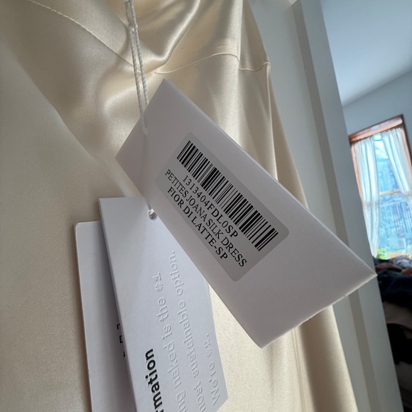 NWT Reformation Petite Joana Silk Dress -Small - Picture 11 of 13